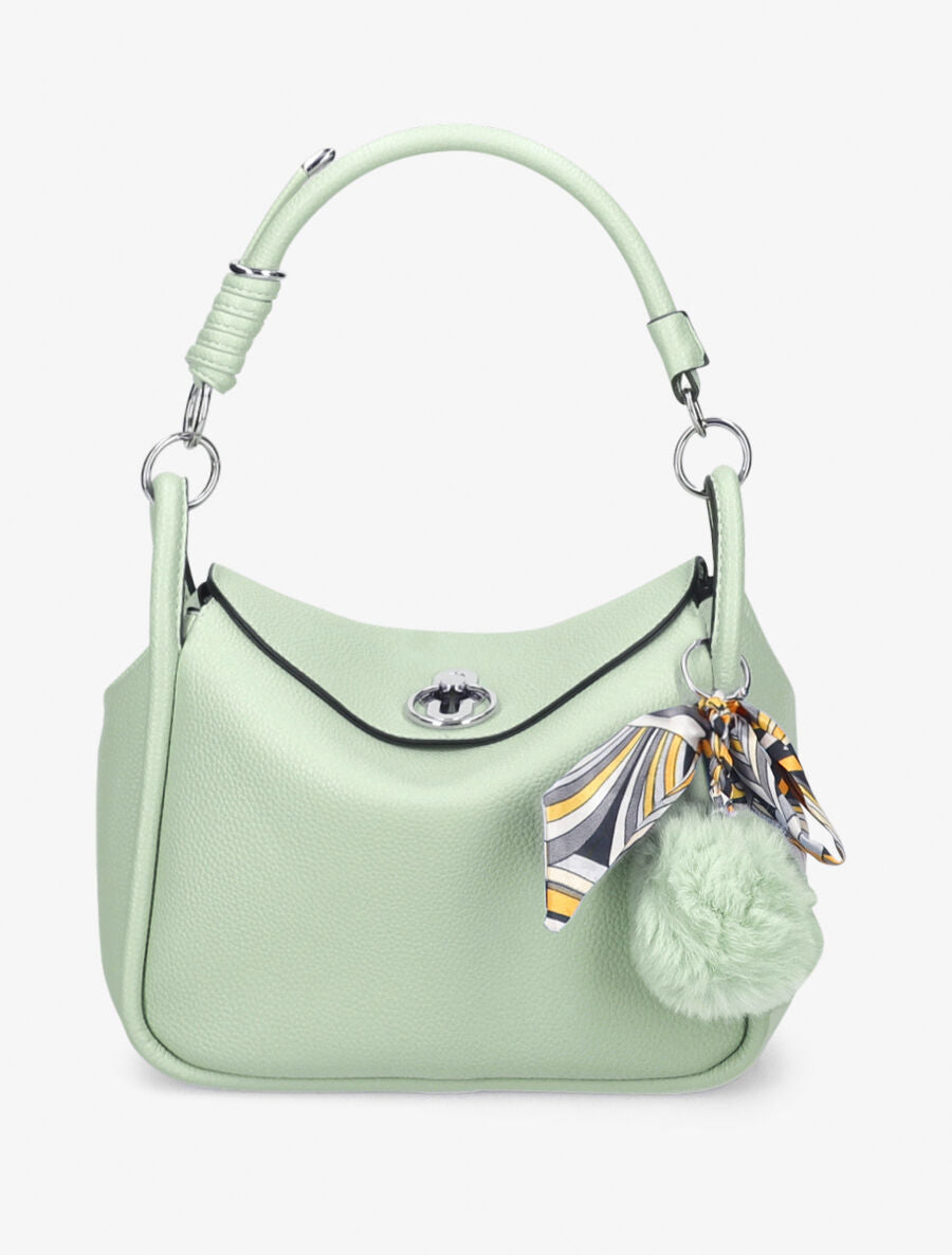 Sac bandoulière Andréa - Vert pistache - 1