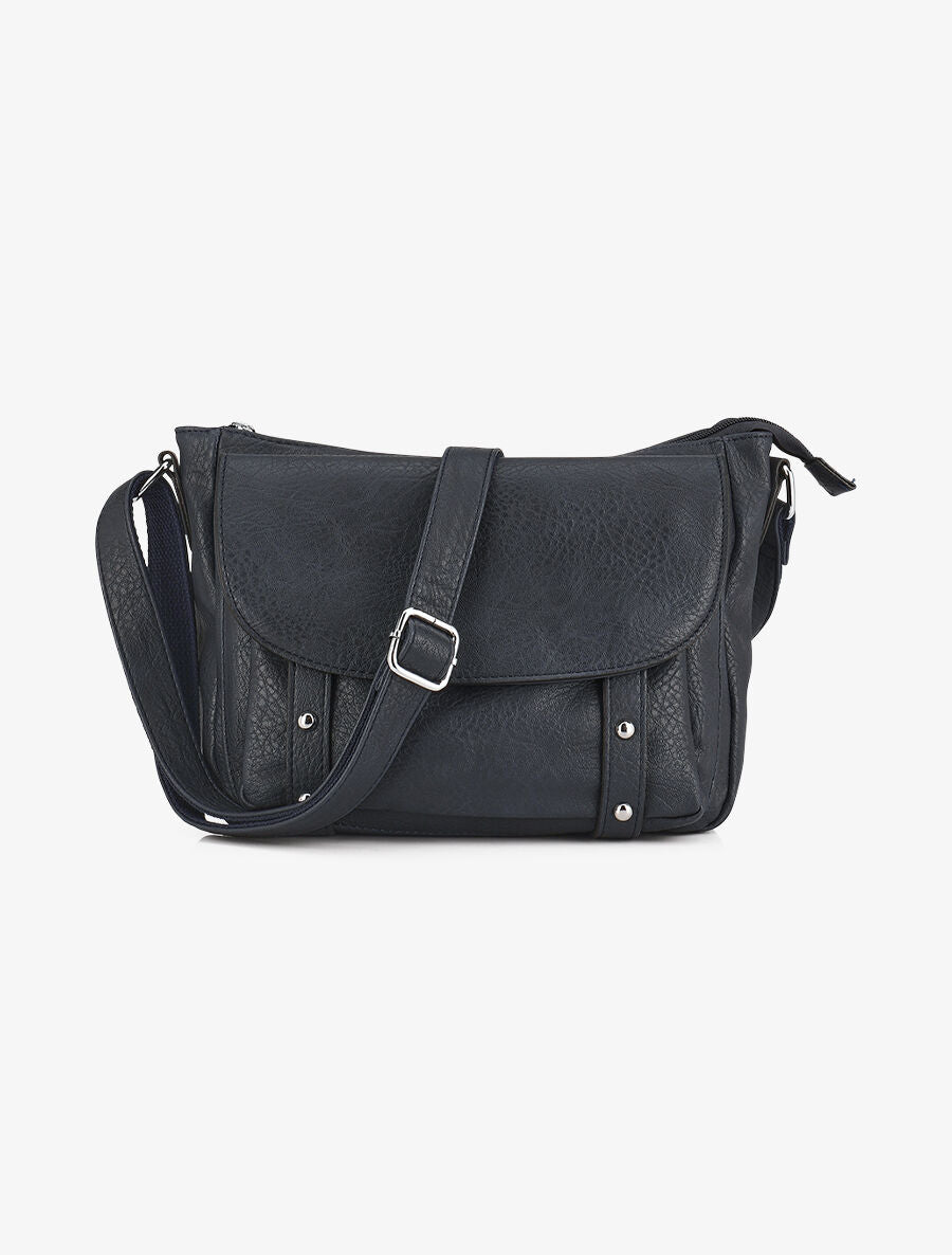 Sac bandoulière Célia - Marine - 1