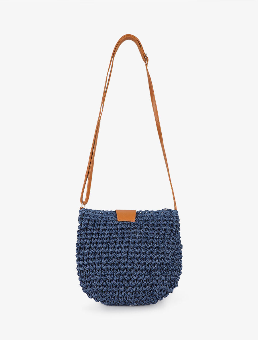 Sac bandoulière Delia - Marine - 2