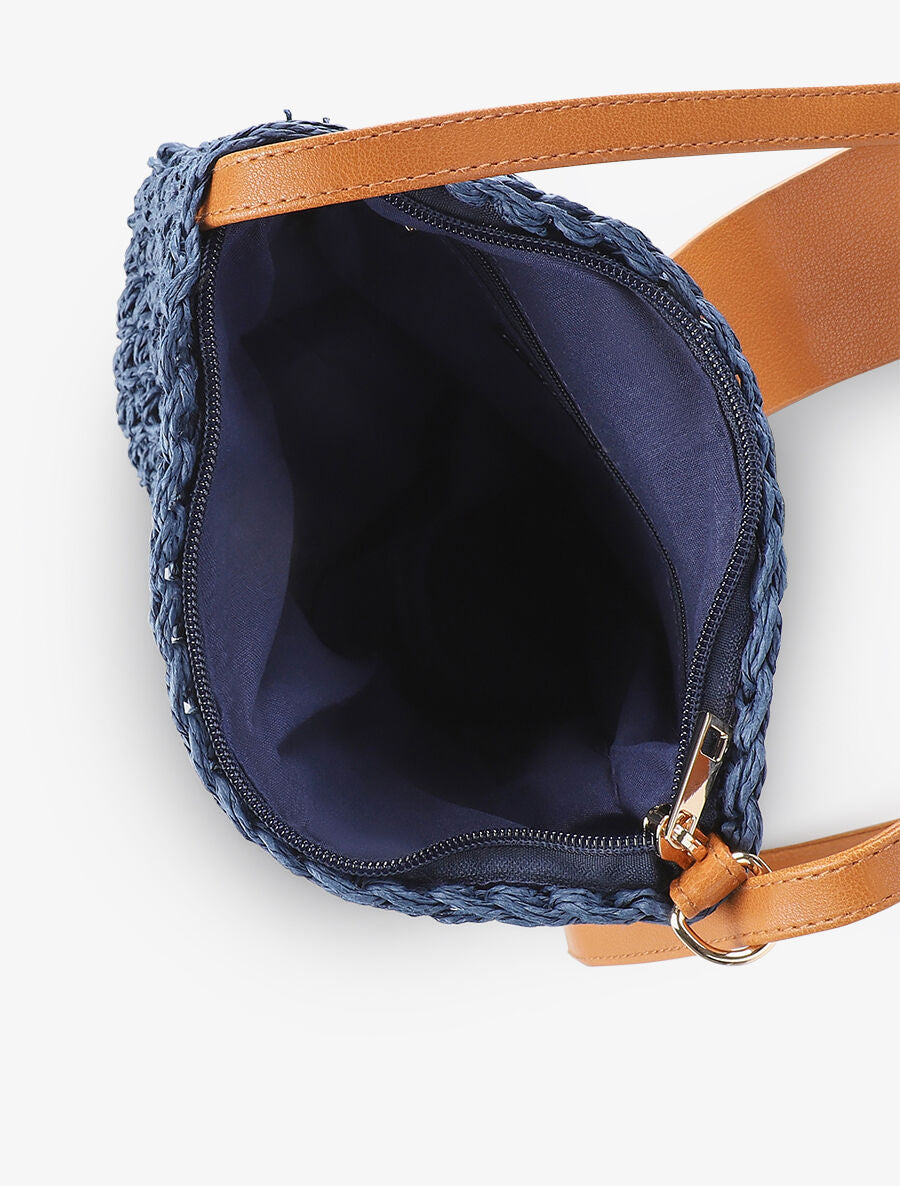 Sac bandoulière Delia - Marine - 4