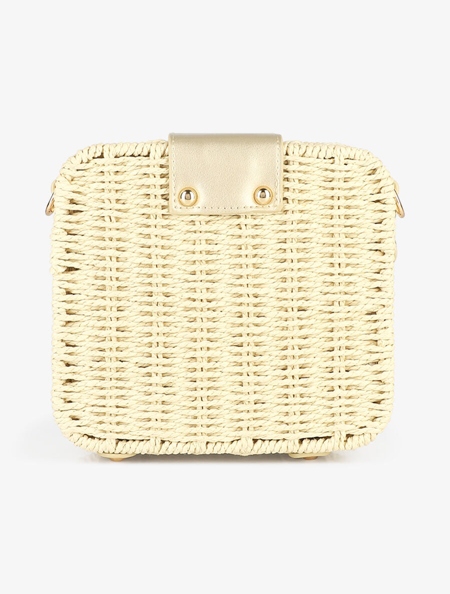 Sac besace Sandrine - Or - 2