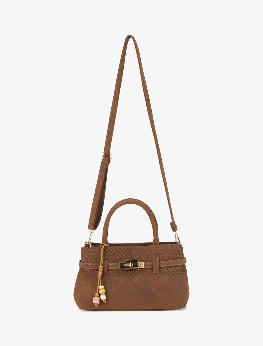 Sac à main Valeria - Marron clair - 3