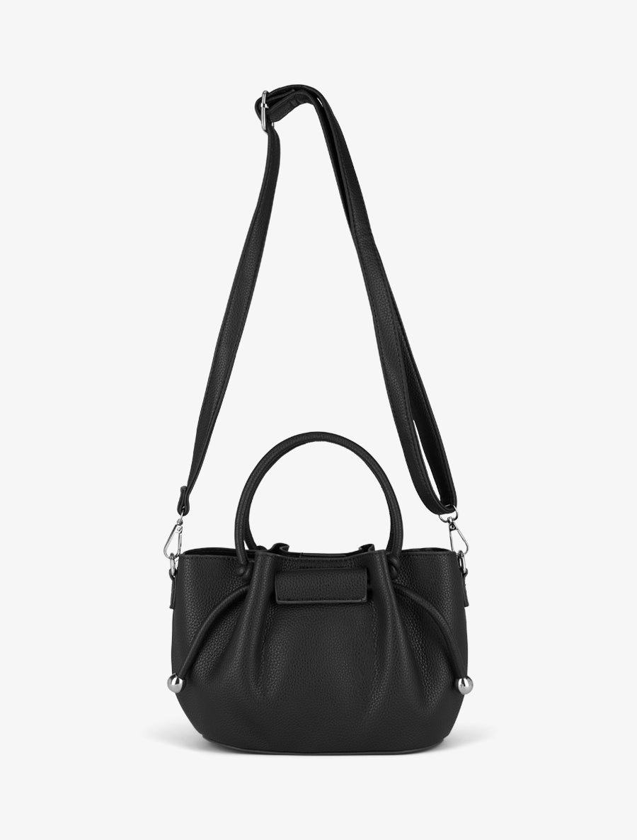 Sac besace Blanche - Noir -