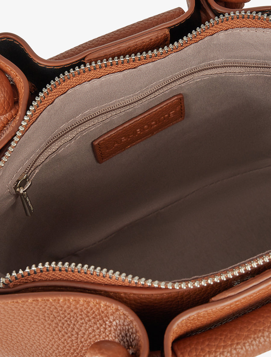 Sac besace Blanche - Camel -