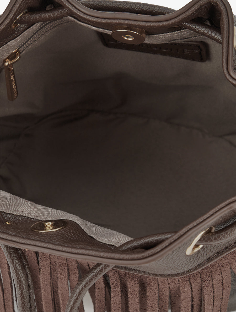 Sac bourse Juliette - Marron - 4