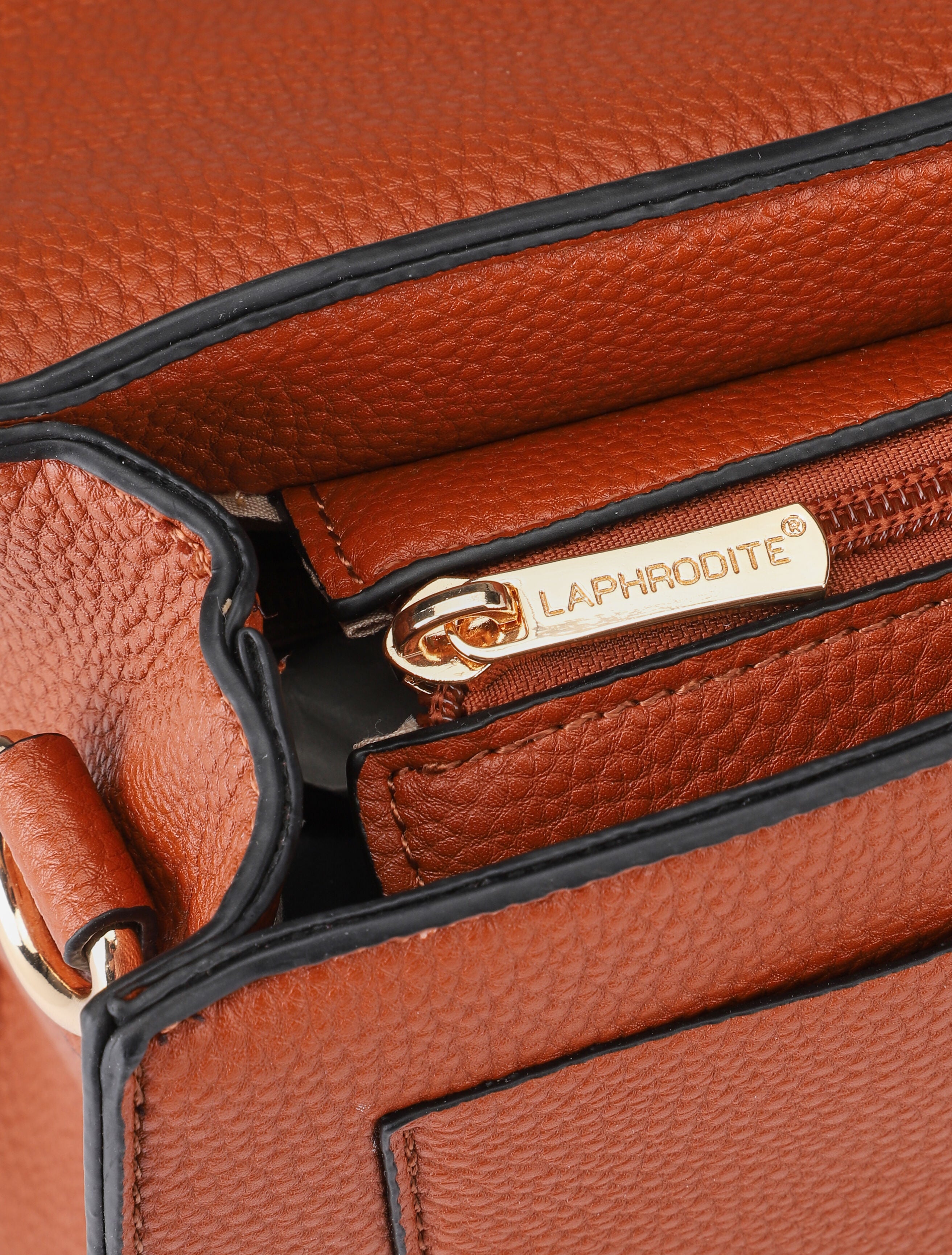 Sac besace Anémone - Camel - 4