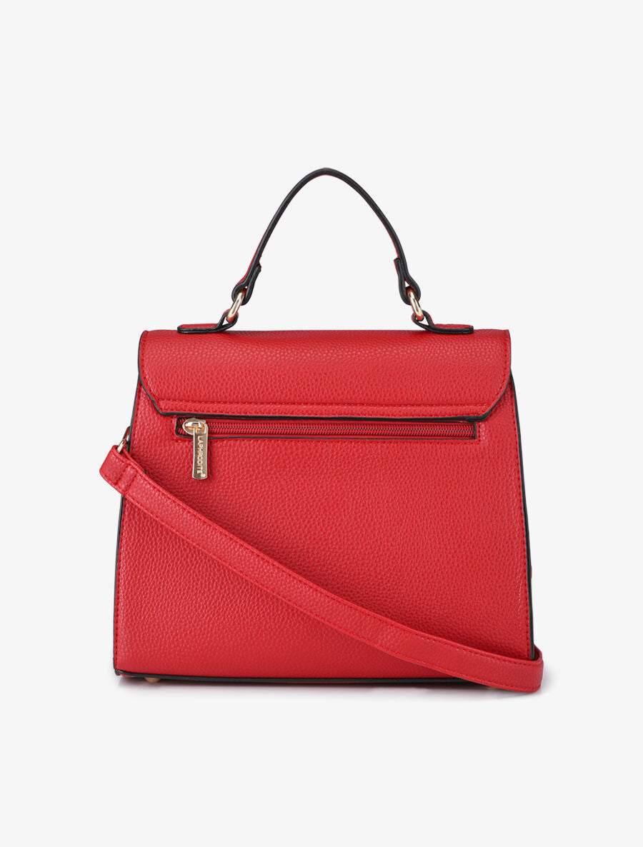 Sac besace Anémone - Rouge - 3