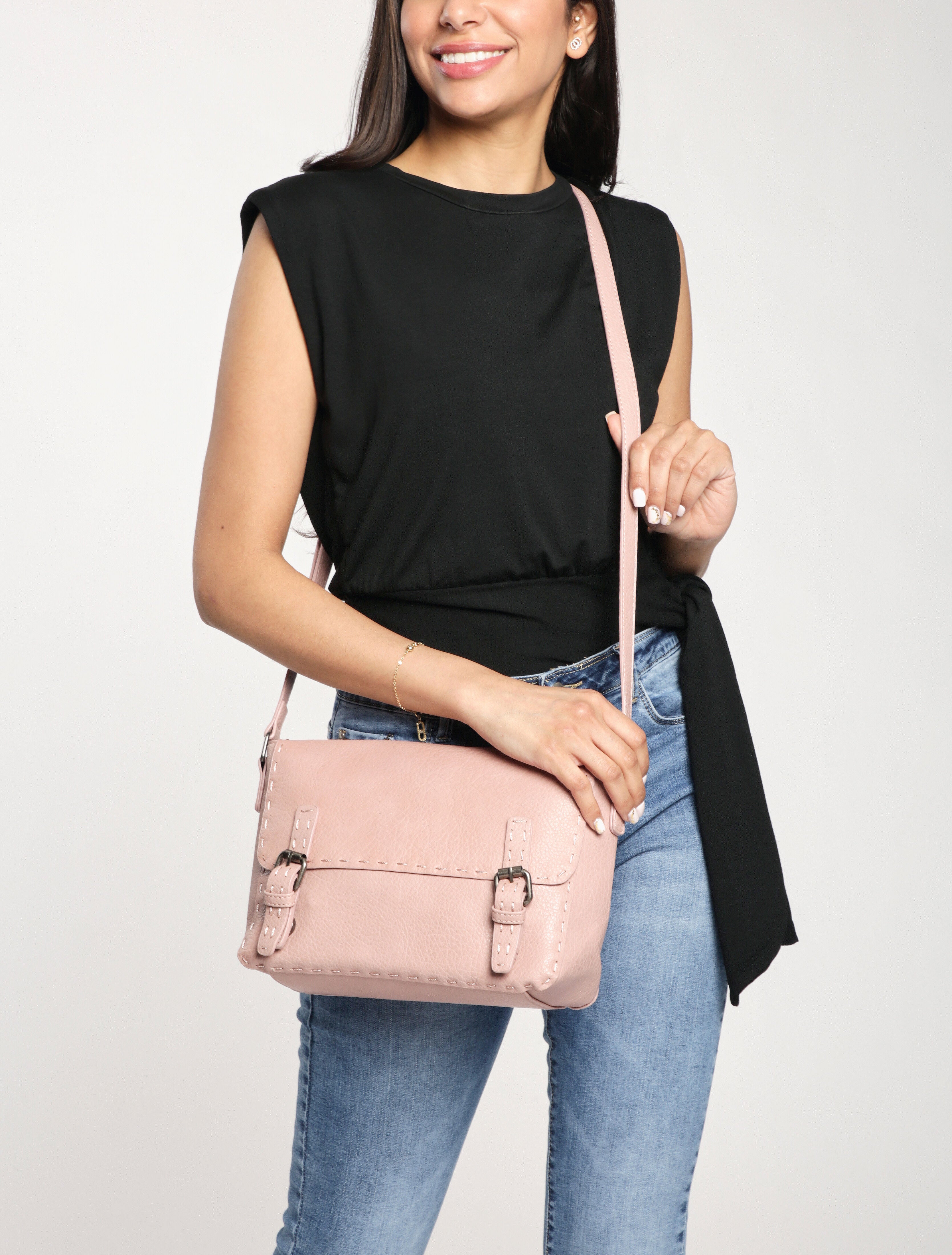 Sac besace Kylie - Rose - 5