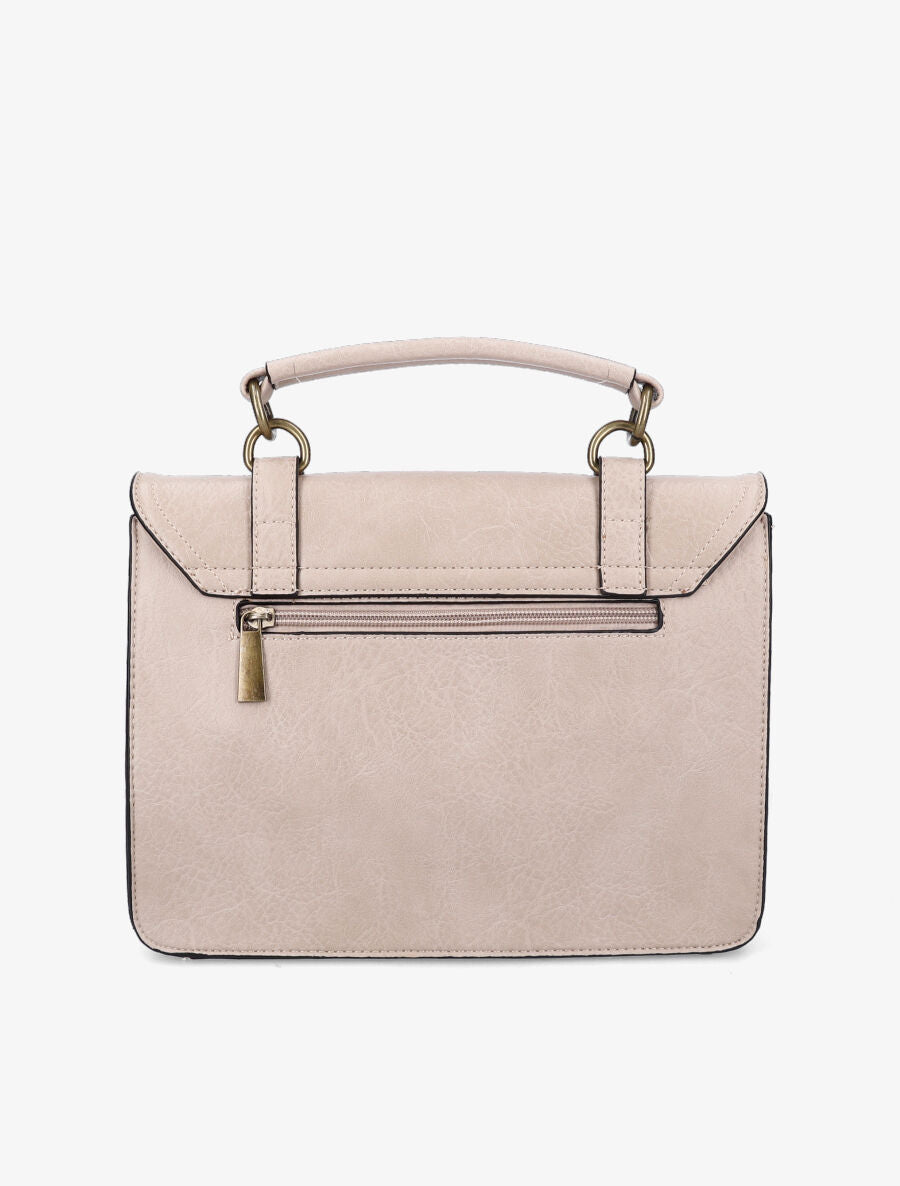 Sac cartable Bobbie - Beige - 3