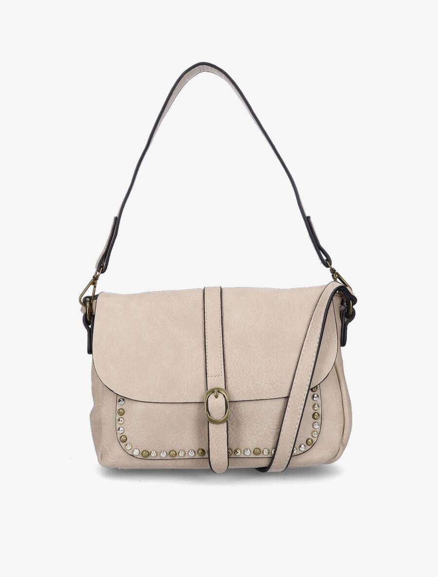 Sac besace Maggy - Beige - 1