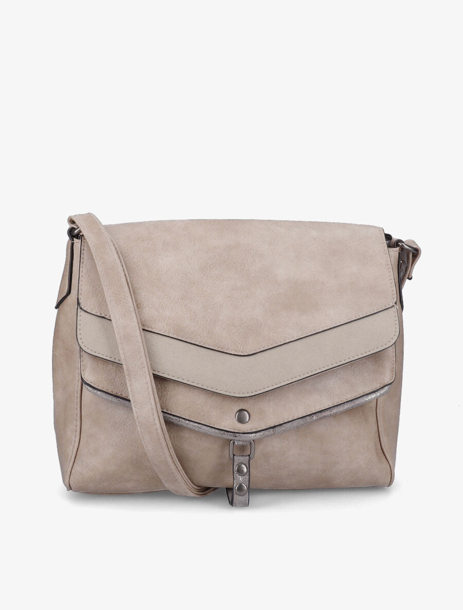 Sac besace Jerry - Taupe - 5