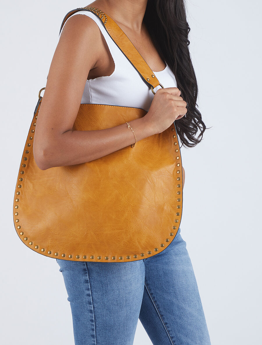 Sac cabas Coraline - Jaune moutarde - 5