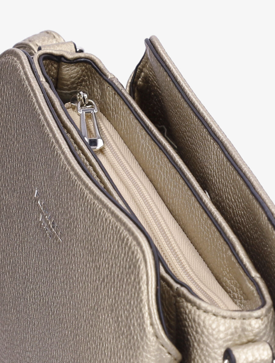 Sac besace Clémence - Beige nacré - 4