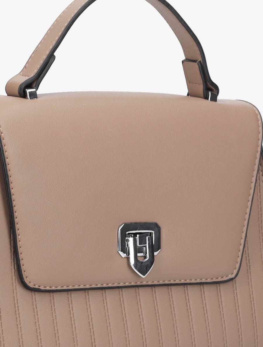 Sac à main Valérie - Taupe - 4