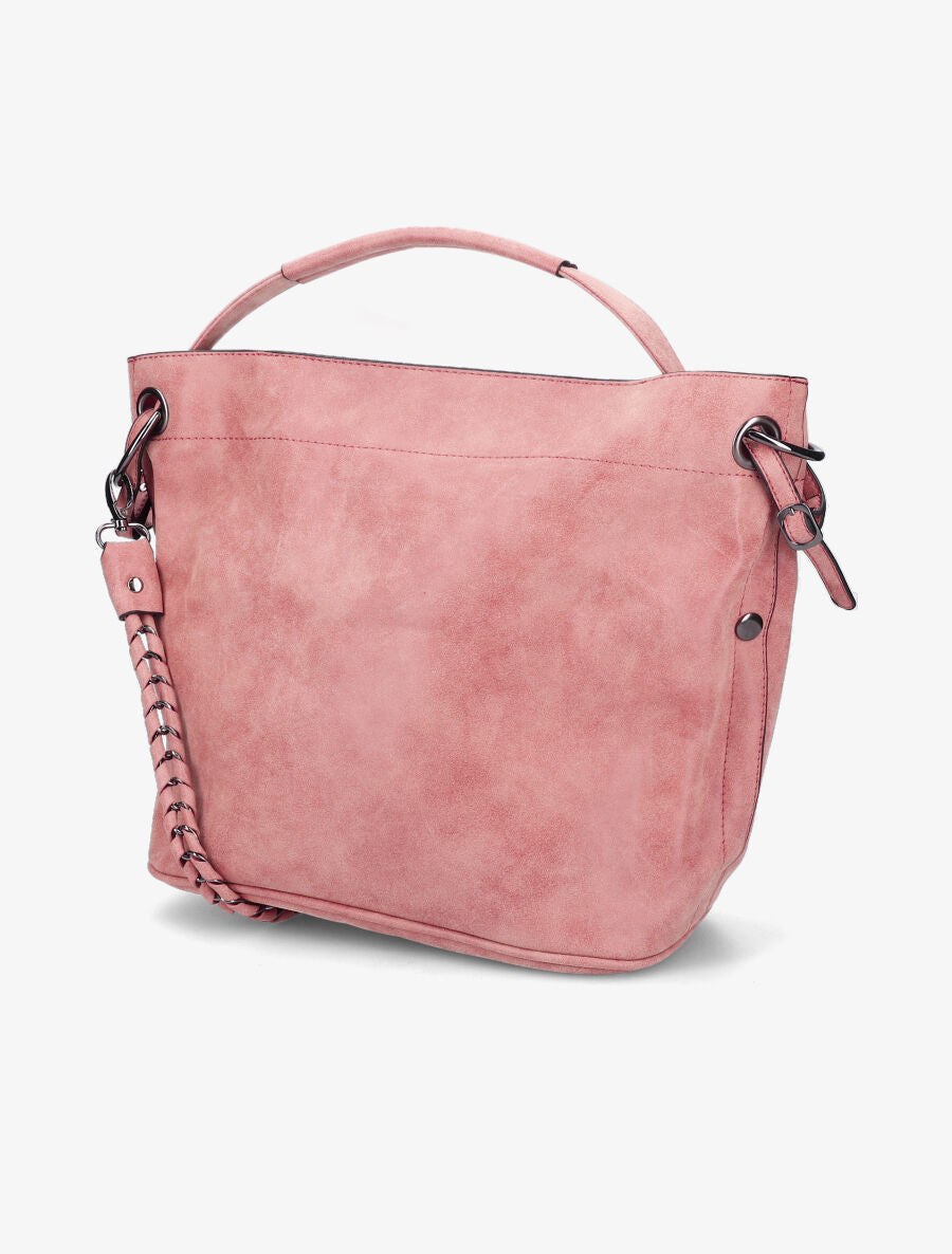 Sac cabas Elena - Rose - 3