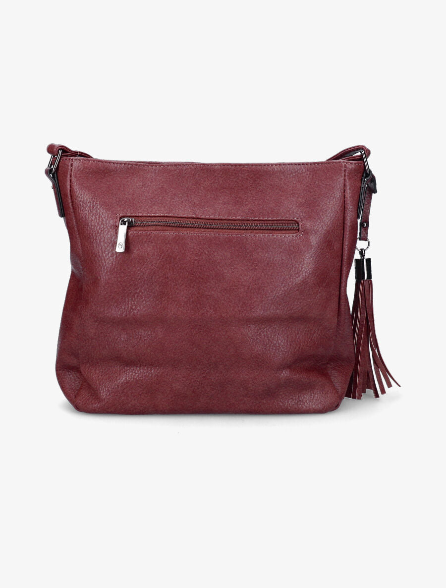 Sac besace Zoé - Rouge - 3