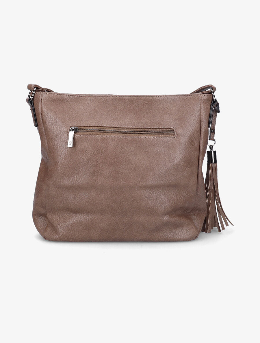 Sac besace Zoé - Taupe - 3