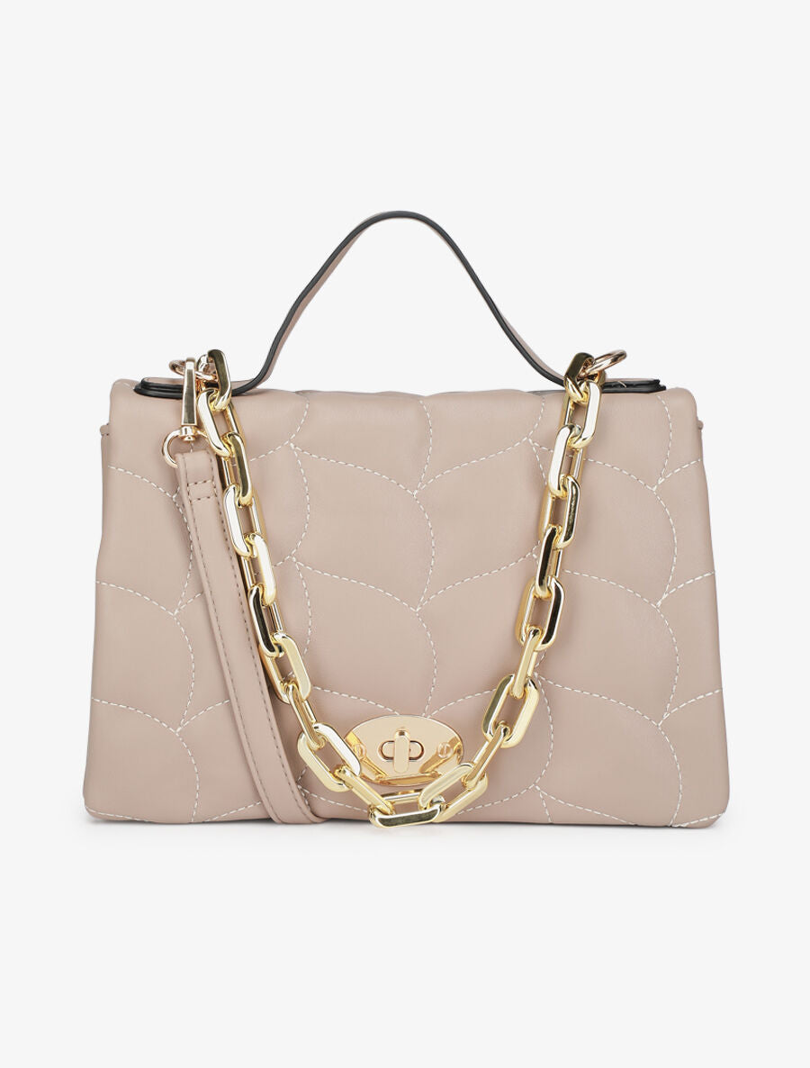 Sac à main Béatrice - Taupe - 8