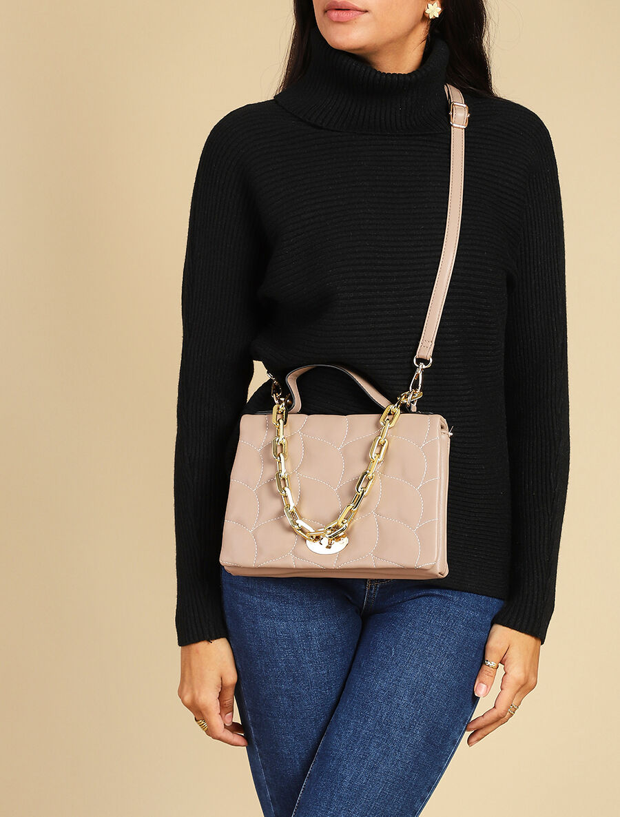 Sac à main Béatrice - Taupe - 7