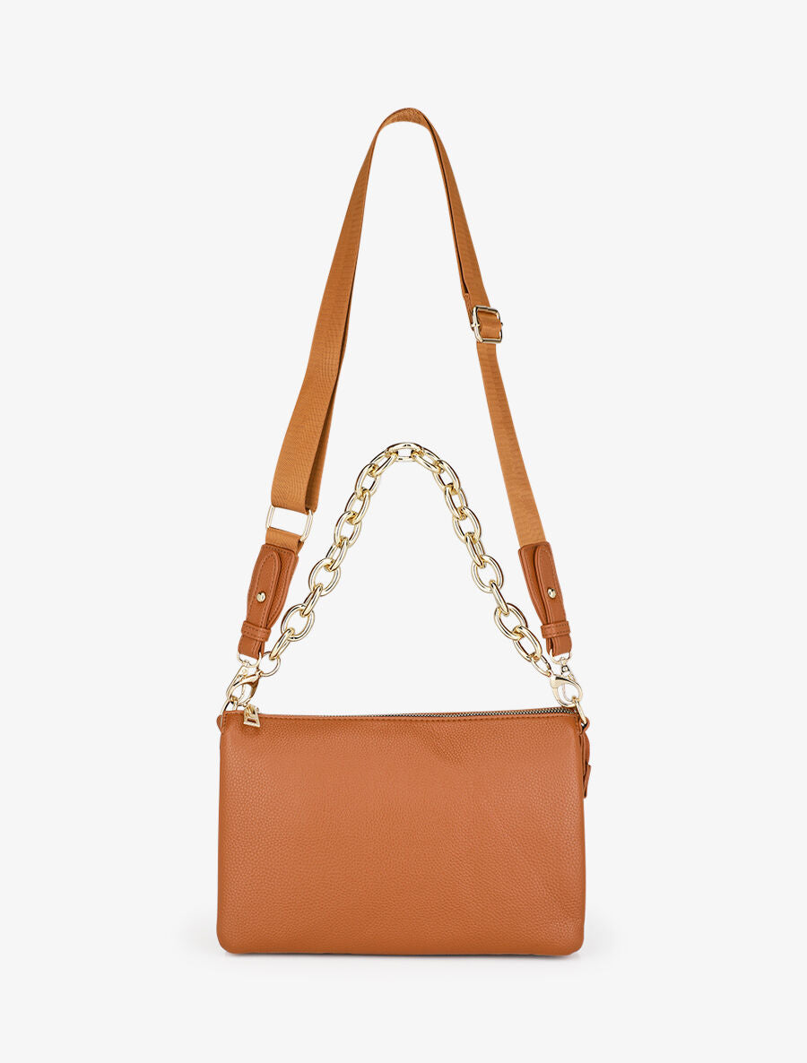 Sac besace Alana - Camel - 5