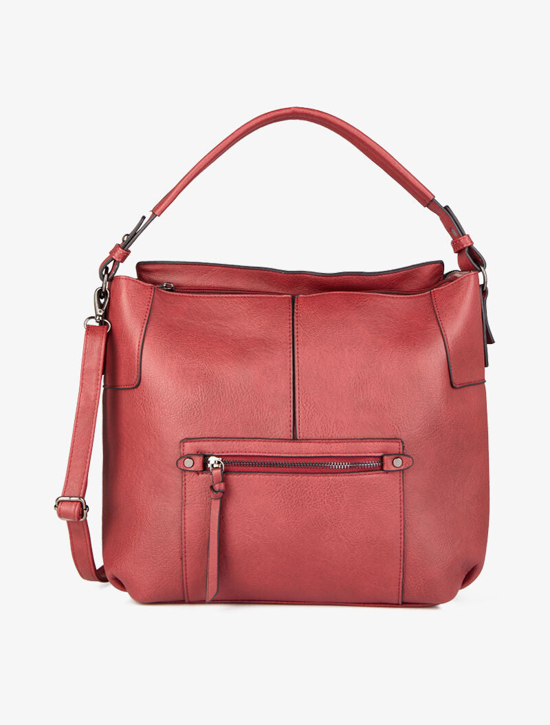 Sac cabas Danielle - Bordeaux - 1