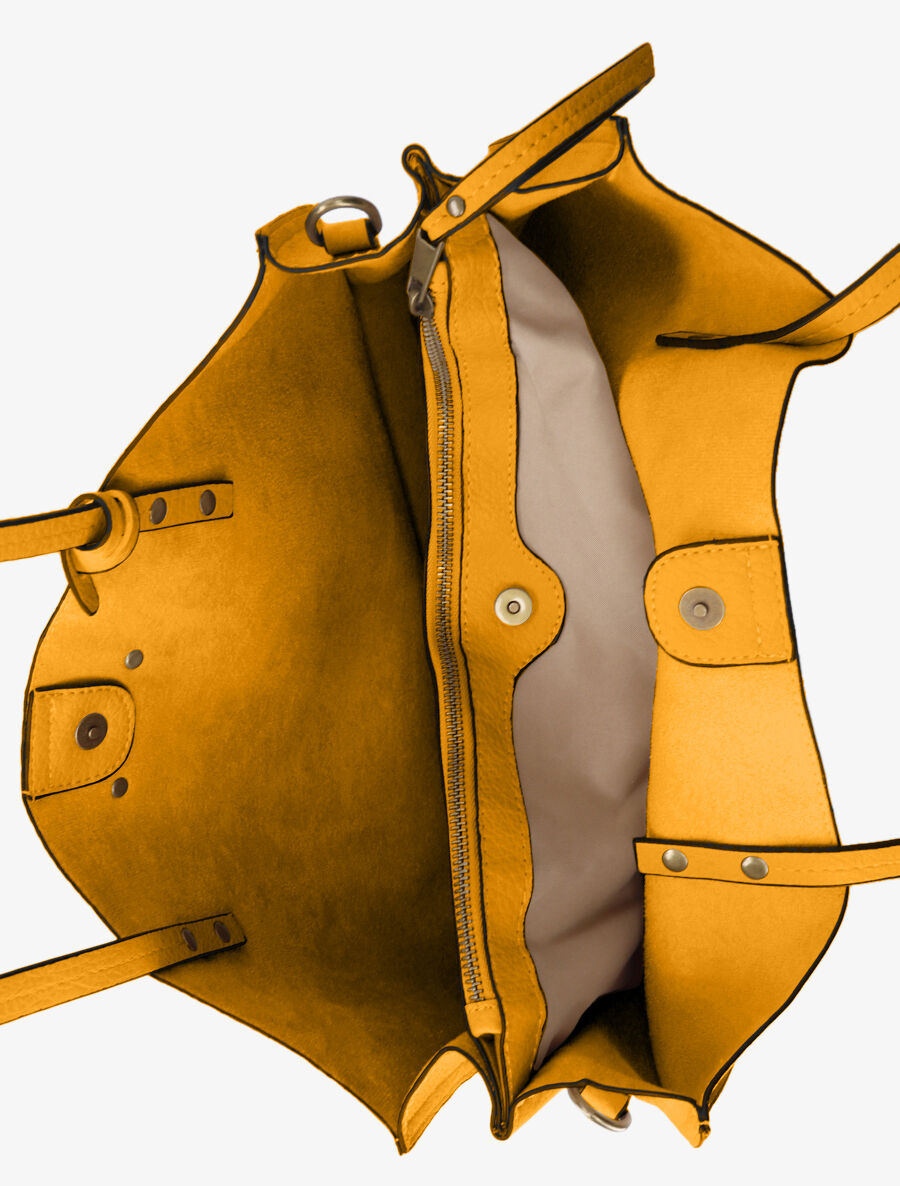 Sac à main Asiya - Jaune moutarde - 4