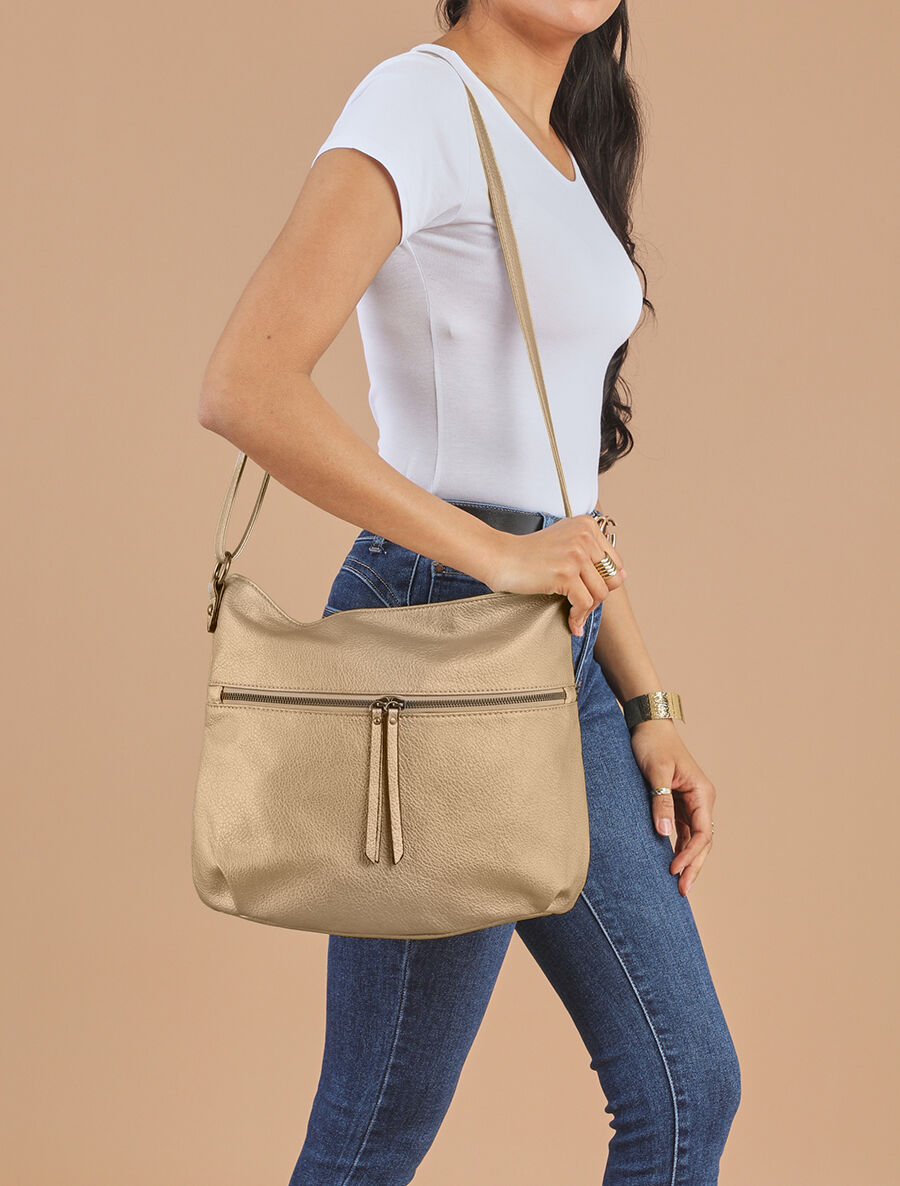 Sac besace Nina - Or - 5