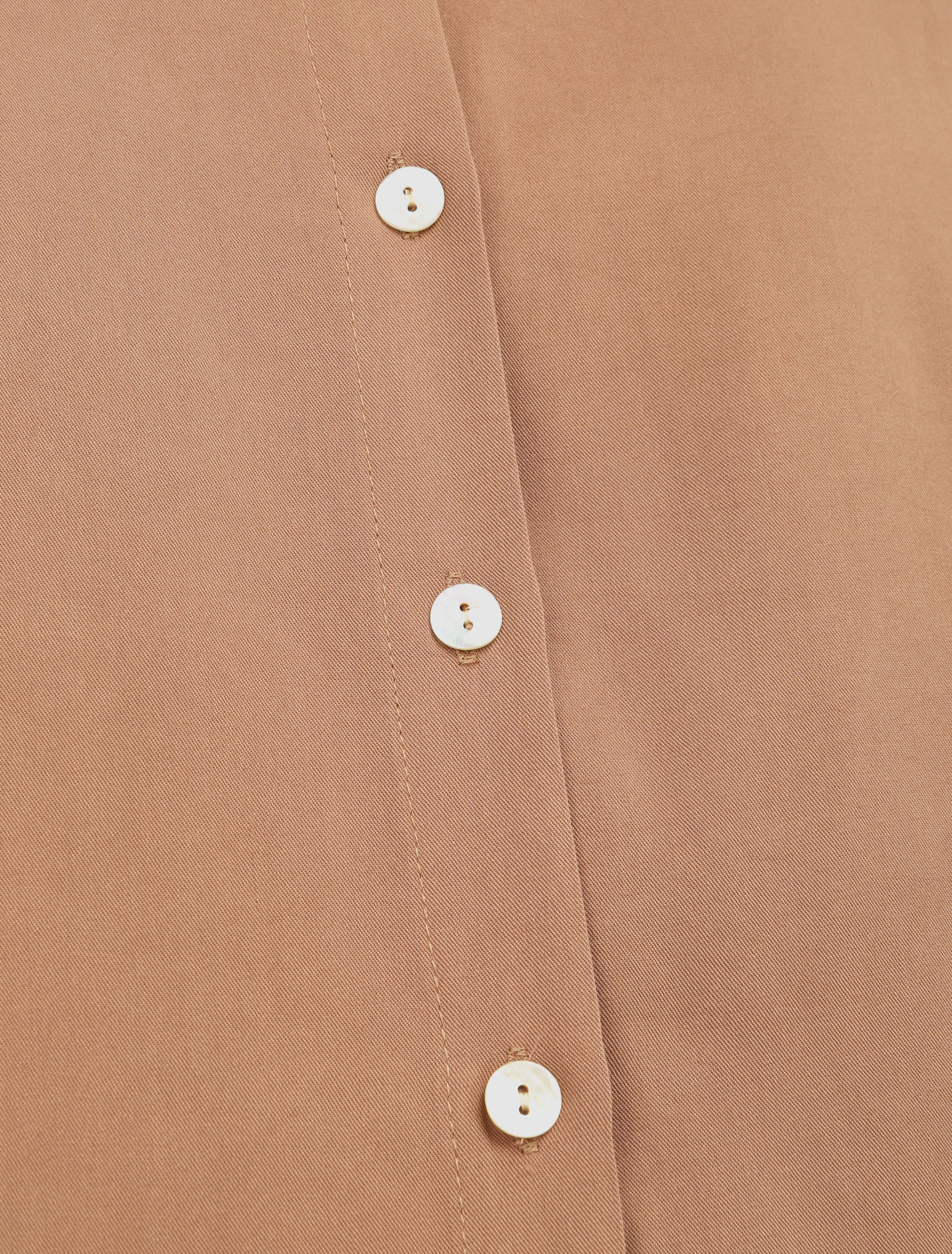 Top à dos boutonné - Camel - 3