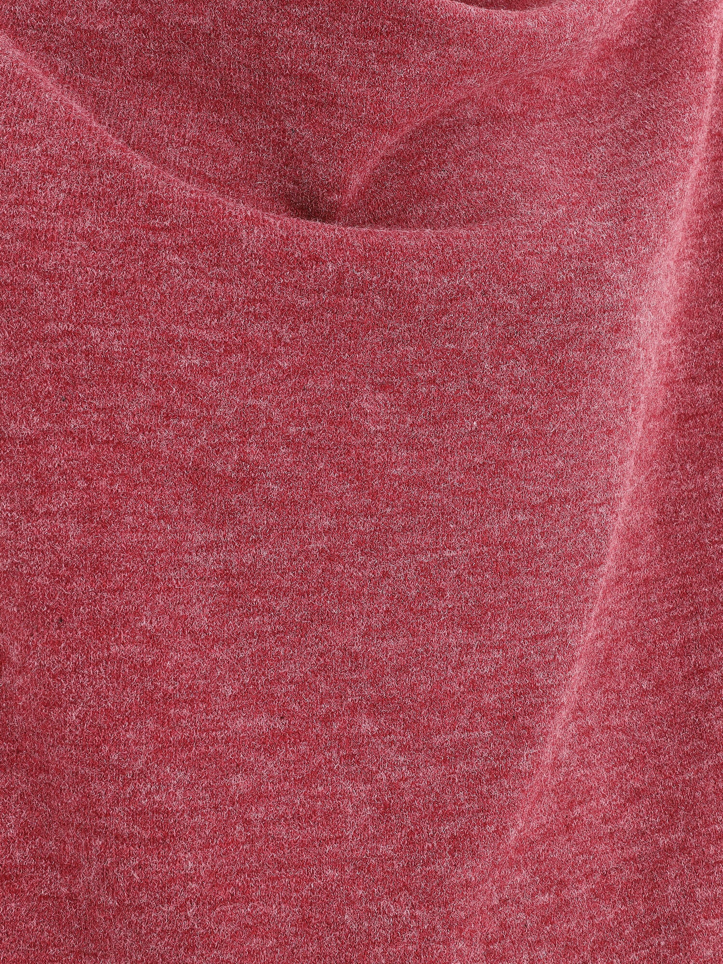 Pull loose col bénitier - Bordeaux - 3