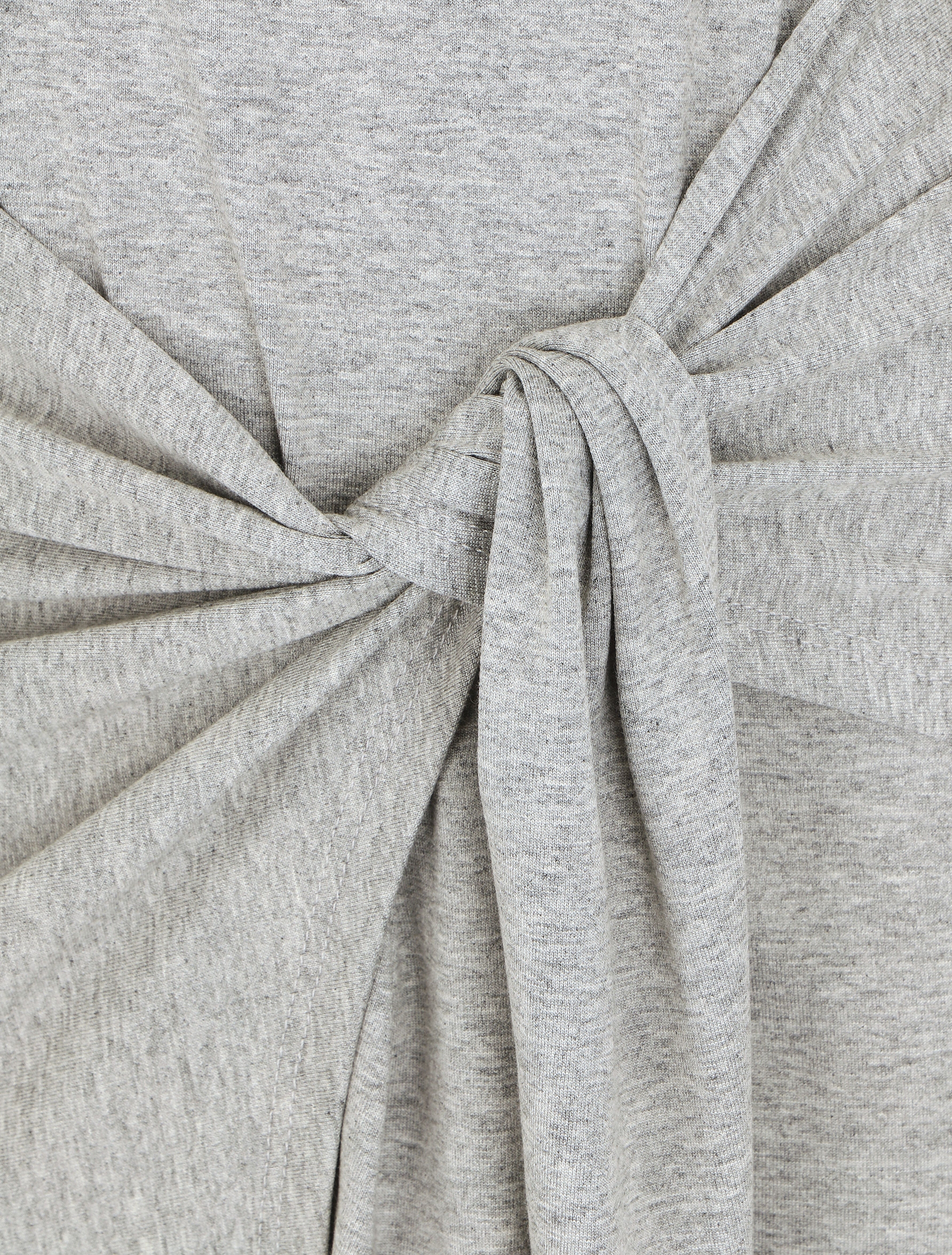 Robe longue style portefeuille - Gris - 3