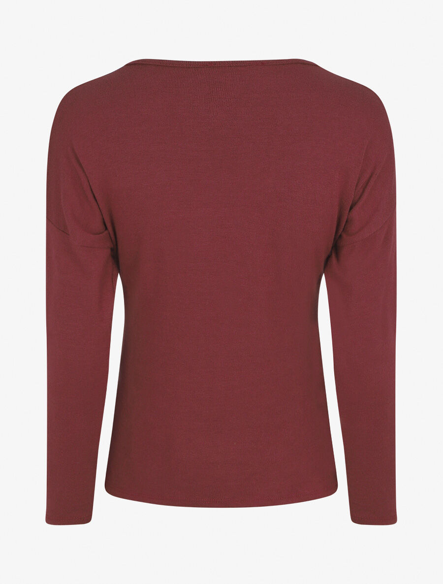 Pull droit inscription AMOUR - Bordeaux - 2