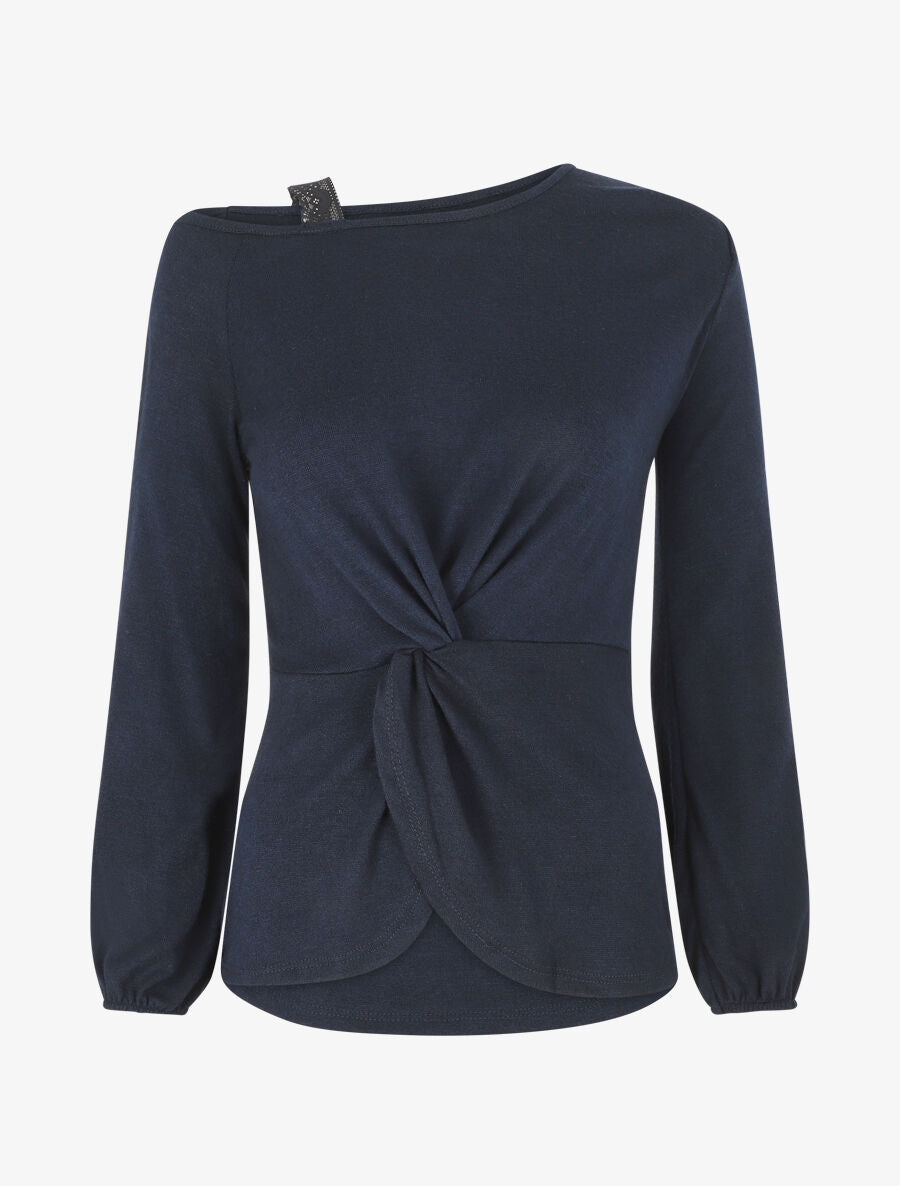 Pull fin croisé à l&