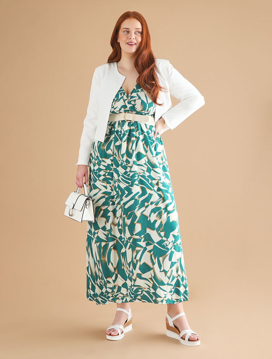 Veste courte ouverte - Blanc - 5