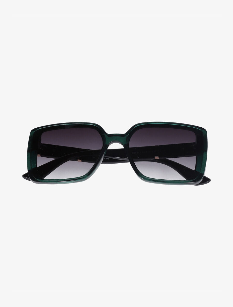 Lunettes de soleil carrés - Vert - 2