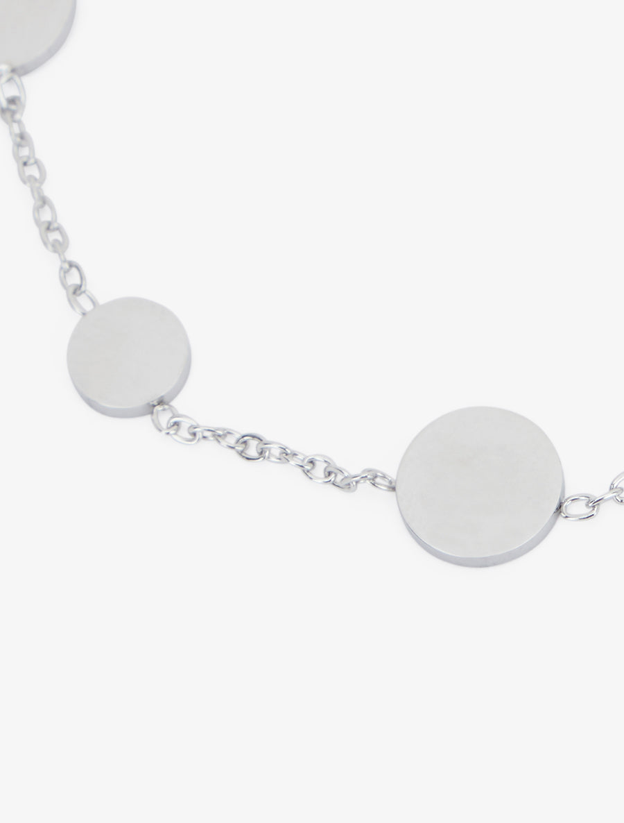 Bracelet à charms ronds - Argent - 3
