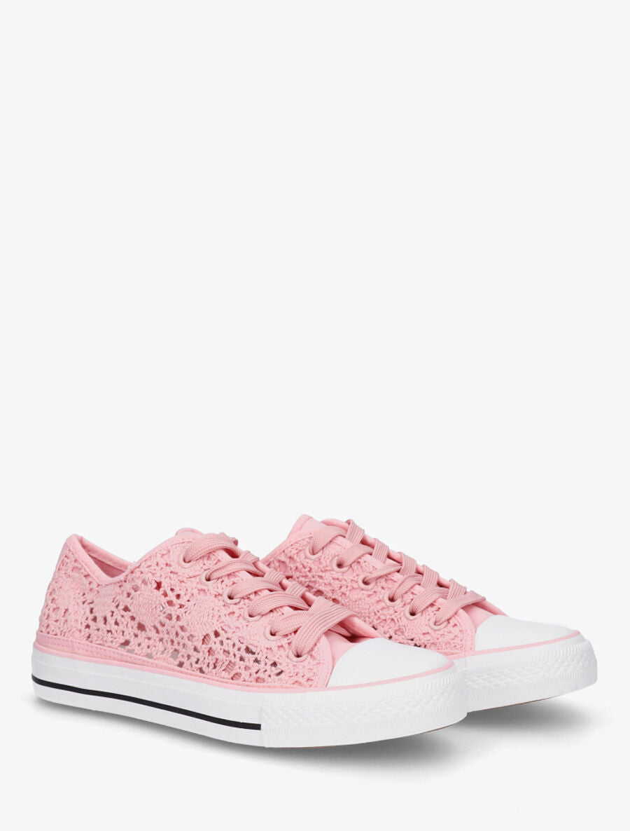 Baskets en crochet - Rose - 4