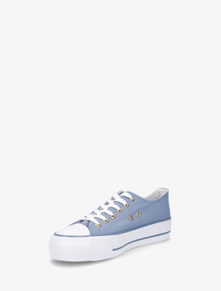 Tennis basse amour - Bleu clair - 3