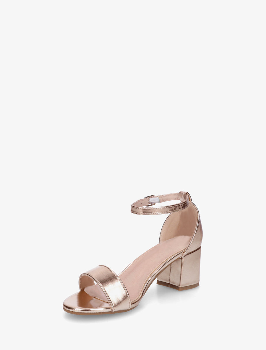 Sandales classiques à talon - Rose gold - 3