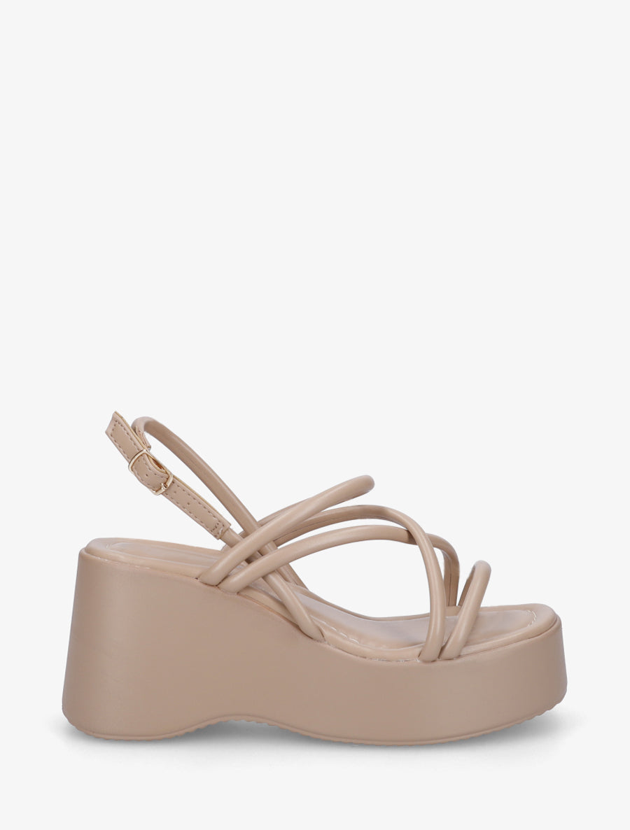 Sandales compensées style 90&