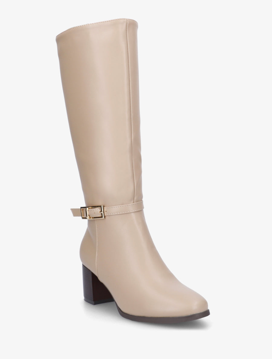 Bottes classiques à boucle - Beige - 2