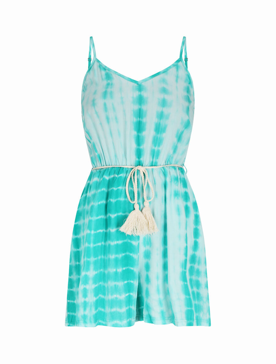 Combishort tie and dye - Turquoise - 5