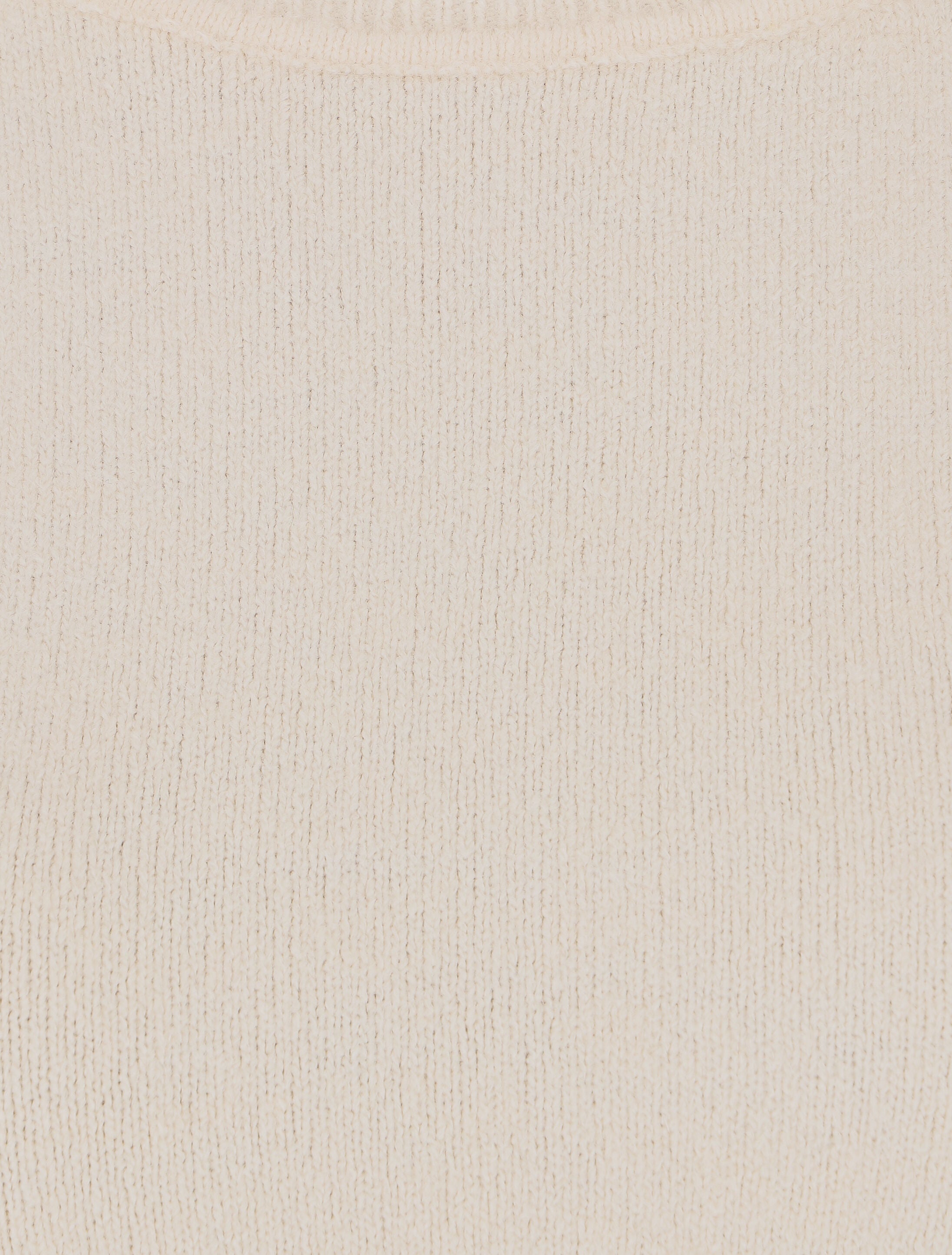 Pull col rond en cachemire mélangé - Beige - 3