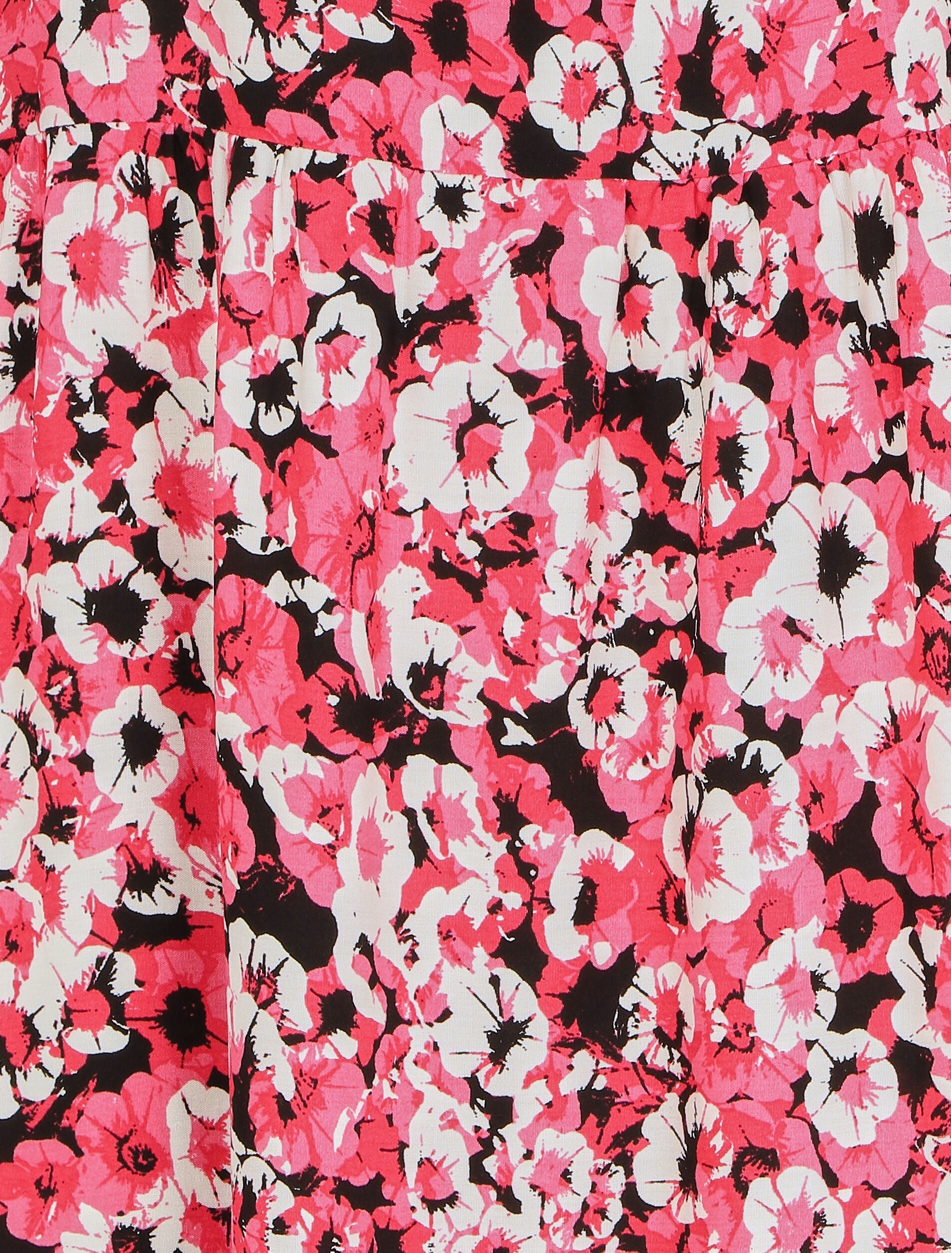 Robe classique à imprimé fleuri - Rose - 3