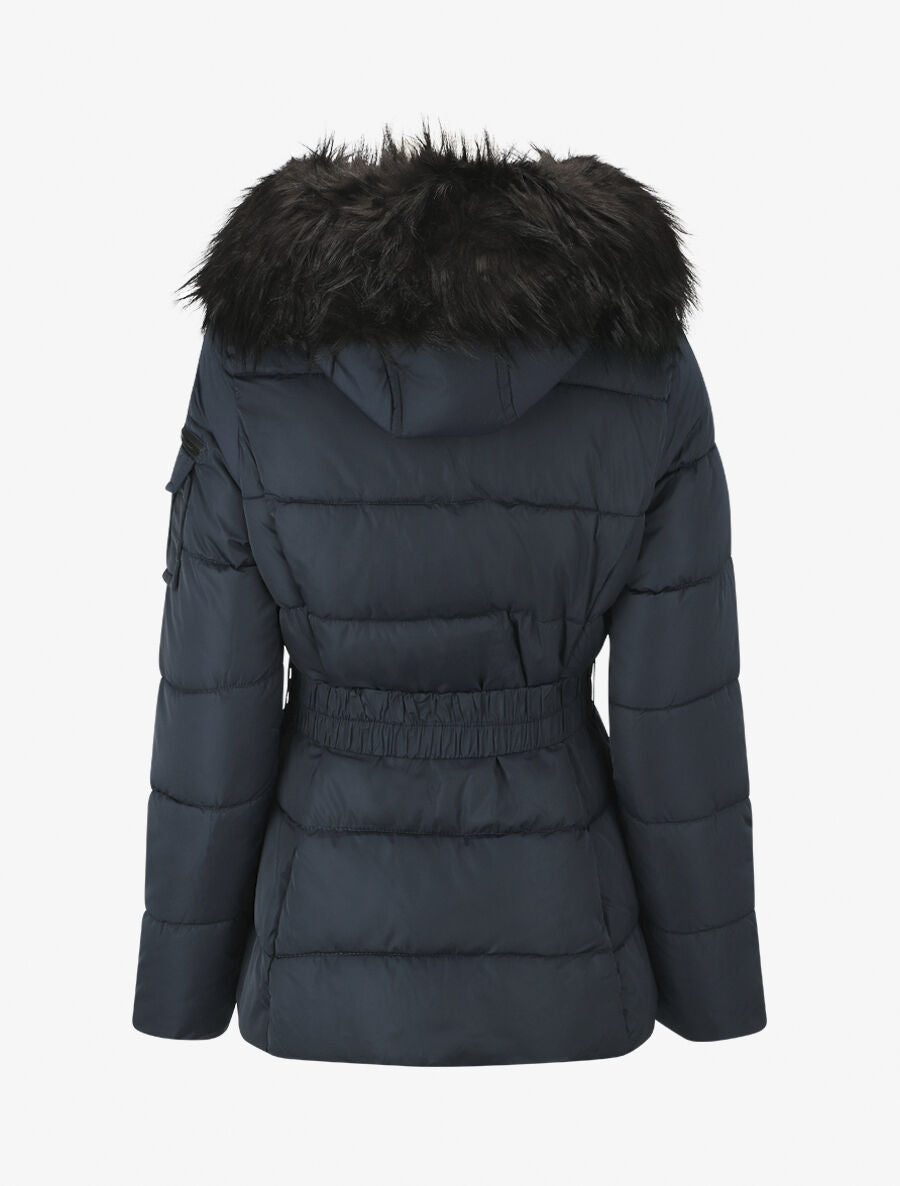 Doudoune à poche boutonnée à l&