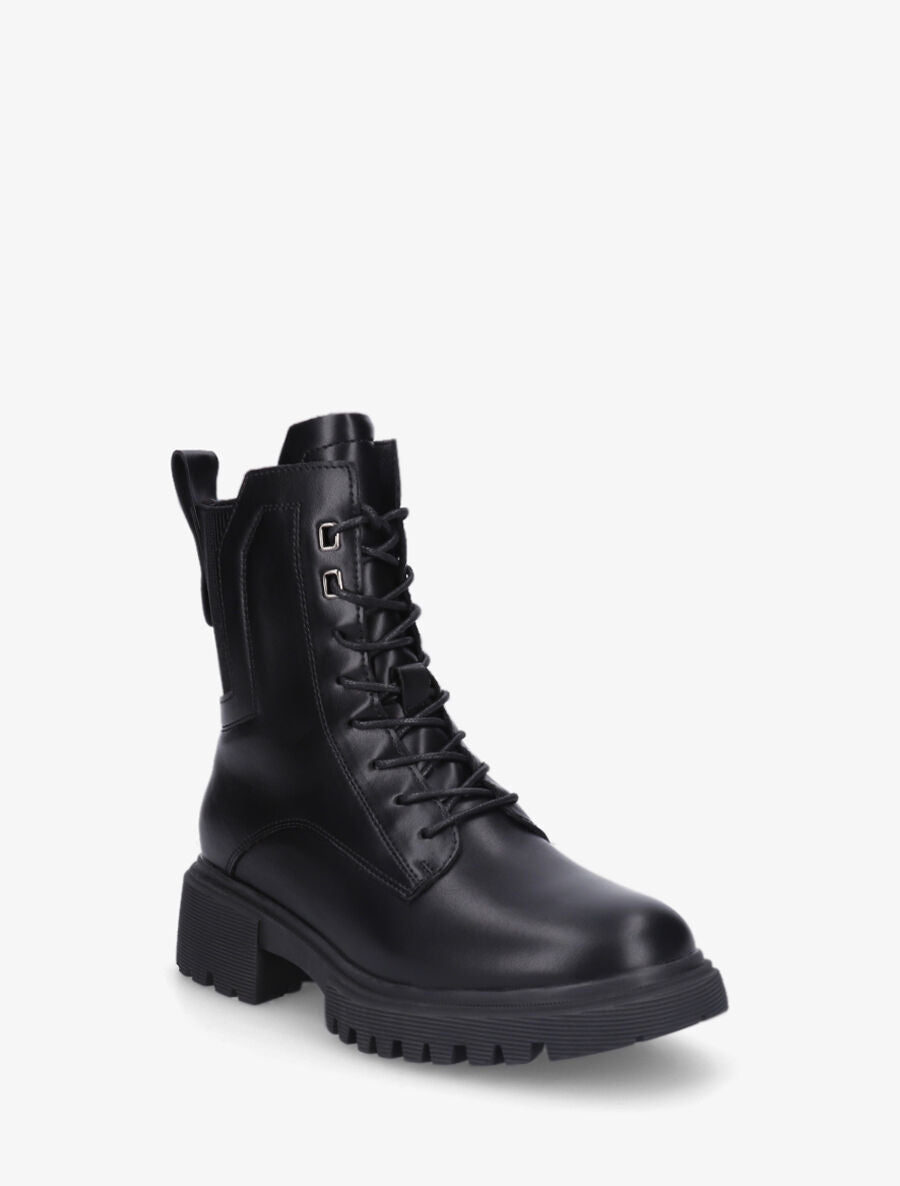 Bottines montantes à contrefort élastiqué - Noir - 2