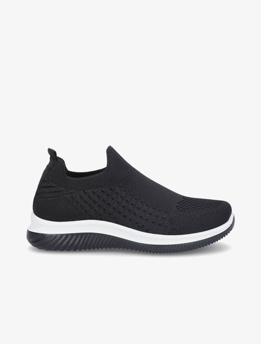 Baskets en mesh effet nid d&