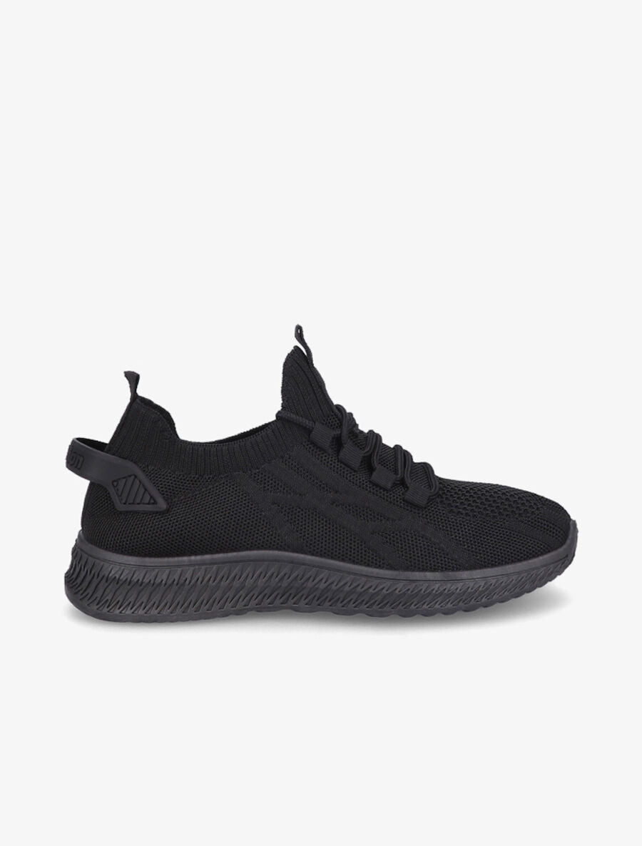Baskets en mesh à lacets - Noir - 5