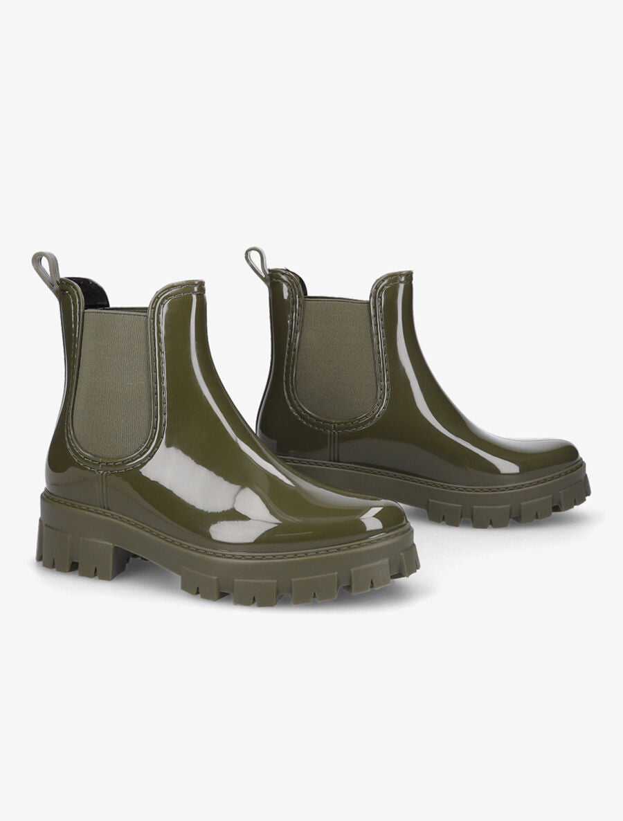 Bottines de pluie - Kaki - 4
