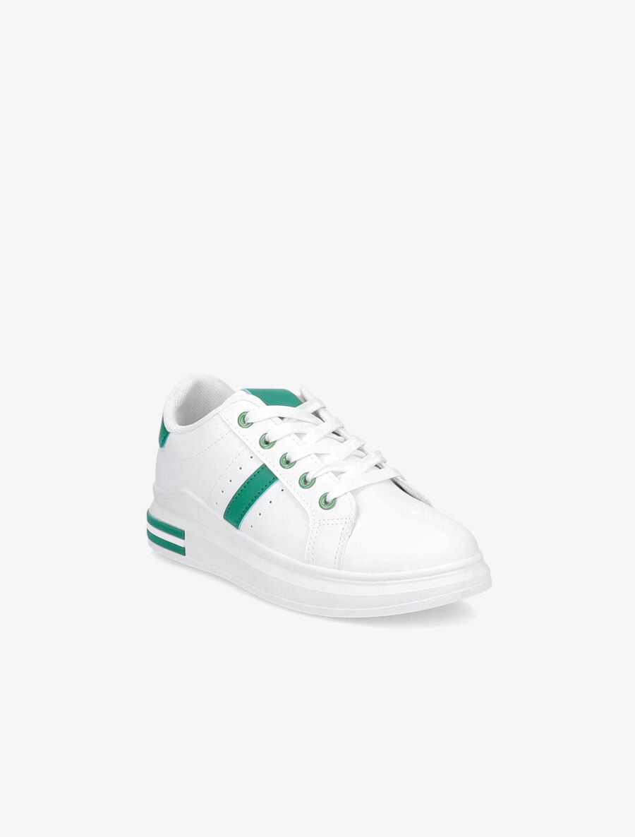 Tennis classique en simili - Vert - 2