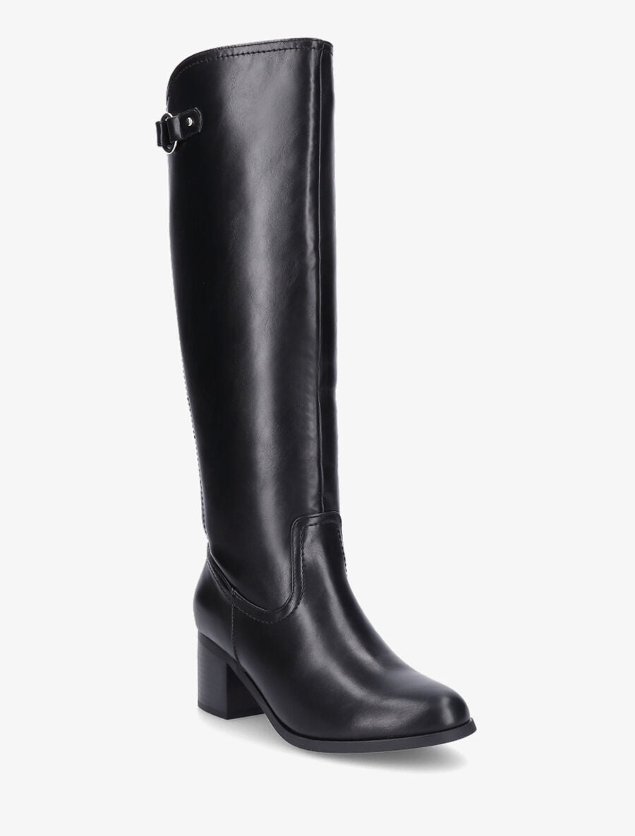 Bottes à contrefort stretch - Noir - 2